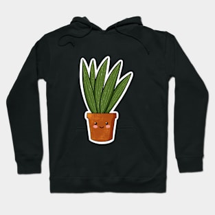 Kawaii cactus sticker Hoodie